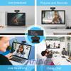 Anivia 1080p Full HD Webcam with Mic, Privacy Cover, 2M Pixels, Plug and Play, Streaming Webcam for PC, Online Calling/Conferencing view 3