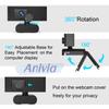 Anivia 1080p Full HD Webcam with Mic, Privacy Cover, 2M Pixels, Plug and Play, Streaming Webcam for PC, Online Calling/Conferencing view 4