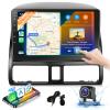 Podofo [2+64G] Wireless Apple Carplay Android Auto Car Stereo for Honda CRV 2002-2006,9 Inch Touchscreen Car Radio Receiver with Bluetooth/GPS Navigation/FM&RDS Radio/Mirror Link/SWC+Backup Camera view 1