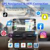 Podofo [2+64G] Wireless Apple Carplay Android Auto Car Stereo for Honda CRV 2002-2006,9 Inch Touchscreen Car Radio Receiver with Bluetooth/GPS Navigation/FM&RDS Radio/Mirror Link/SWC+Backup Camera view 4