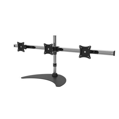 GLigeT Monitor Desk Triple Monitor Stand 15"-27" Aluminum Alloy Monitor Desk Mount Stand Adjustable Monitor Mounting Arm with 75/100mm VESA, Holds Up to 22lbs Monitor Stand (Size : B)