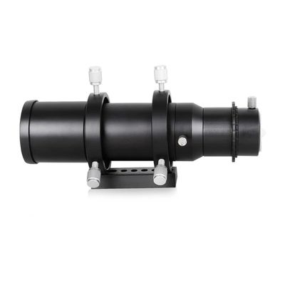 Telescope Accessory Set 50mm Guide Scope Full-Metal 6-Point Screw Bracket 1.25" for Astronomical Telescopes Telescope Camera