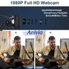 Anivia 1080P Webcam for PC Computer Camera Built-in Noise Canceling Microphones, Low-Light Correction, Works with Microsoft Teams, Zoom, Google Voice, Mac/Laptop/MacBook/Tablet-1 view 3