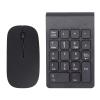 2.4GHz 1200 DPI 18 Key Number Pad Number Pad Mouse Combo Sensitive Remote Technology Plug and Play for Home Office view 1