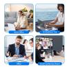 2.4GHz 1200 DPI 18 Key Number Pad Number Pad Mouse Combo Sensitive Remote Technology Plug and Play for Home Office view 3