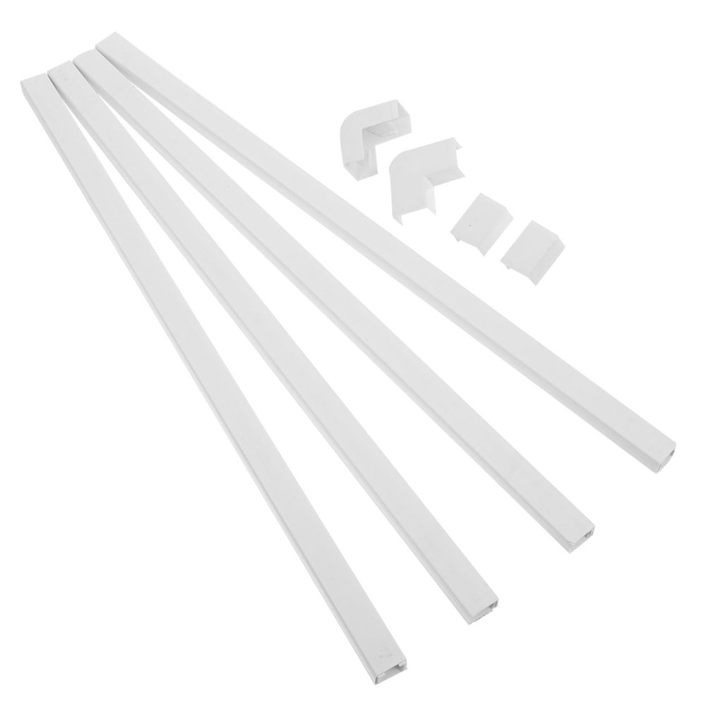 DOITOOL 1set Cable Hider for Wall-Mounted Tvs Easy Installation Cord Fire-Resistant for Clean and Organized Spaces Versatile