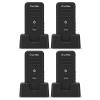 ChunHee Intercoms Wireless for Home 16 Channels Long Standby Caregiver Wireless Intercom System for Elderly 1640ft Portable Intercom Two Way Room to Room Communication Intercom for Home Use, 4 Pack view 1