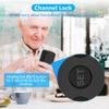 ChunHee Intercoms Wireless for Home 16 Channels Long Standby Caregiver Wireless Intercom System for Elderly 1640ft Portable Intercom Two Way Room to Room Communication Intercom for Home Use, 4 Pack view 4