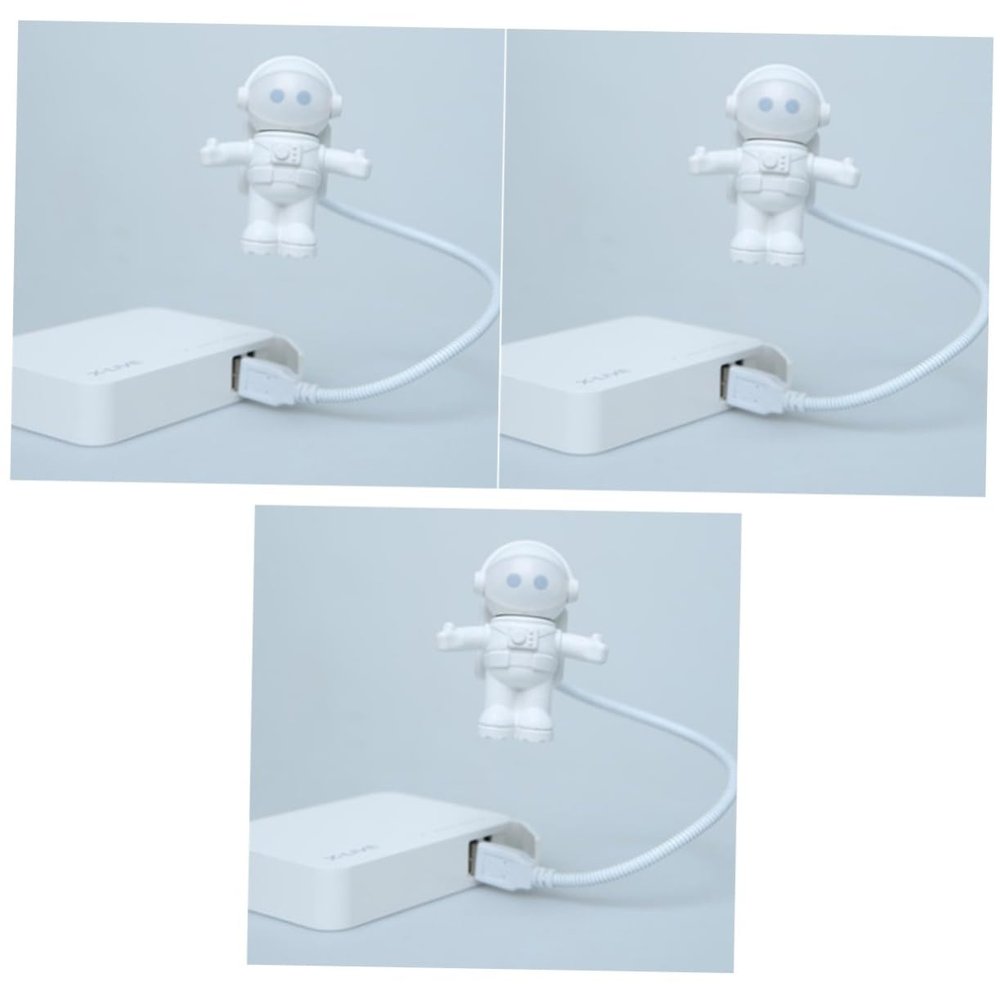 DOITOOL 3pcs Night Light for Kids USB Light Beside Lights Bed Lamp Bedside Lamp Notebook Child Laptop Light