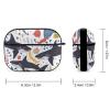 White Sharks Corals Wallpaper Design Case Compatible with AirPod Pro Case 2019 with Keychain Shockproof Protective view 2