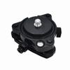 Sveymappe Black Tribrach with Optical Plummet & GPS Tribrach Adapter Carrier with 5/8" x11 Mount Rotate Screw for Total Station GPS GNSS view 1