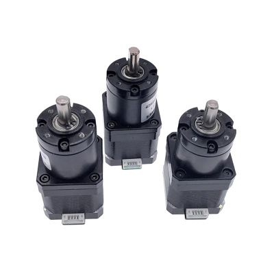3.71:1-139:1 ratio NEMA17 42BYG stepper motor 40mm body length with planetary gear stepping motor with gearbox (Size : PG100)