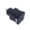 3.71:1-139:1 ratio NEMA17 42BYG stepper motor 40mm body length with planetary gear stepping motor with gearbox (Size : PG100) view 3