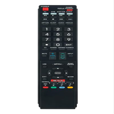 600154000-579-G Replace Remote Control fit for Sharp AQUOS TV, LCD, LED, HDTV, Smart TV, Compatible with GB173WJSA GB118WJSA GB004WJSA GA935WJSA GB105WJSA RRMCGB173WJSA GB005WJSA