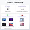 iVANKY 14-in-1 FusionDock Pro 1 for M2/ M3/ M4/ M5 MacBook DisplayLink Docking Station with 150W Power Adapter, Triple 4K@60Hz Monitor Mac Air/Pro Dock 3HDMI 2.0, 96W PD, 6 USB, Ethernet SD/TF Audio view 3