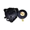 Black Three-Jaw Tribrach T5 Fixed Adapter 5/8"11with Optical Plummet for Total Station Prism view 3