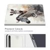 BFDHGQZC for Samsung Galaxy Tab S9 Plus/X810/X816B/X818U/S9 FE Plus 12.4inch/S10 Plus Case with Pen Holder,PU Leather Shockproof Stand Protive Cover with Auto Wake/Sleep,Zebra Giraffe view 3