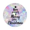 Zyadsinoudor 50 Pcs Have Yousuelf A Merry Little Christmas Vinyl Stickers Motivational Bible Scripture Vinyl Stickers Durable Round Decal Sticker Pack Perfect for Water Bottle Laptop Phone 3inch view 1