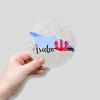 Zyadsinoudor Aruba Stickers 50 Pcs National Park Stickers Pack City State Downtown Waterproof Water Bottle Stickers Round Decals for Wall Laptop Water Bottles Cup Holiday 3inch view 2