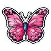 Butterfly Sticker 4 Inch Monarch Butterfly Lover Insect Pollinator - Waterproof Animal Vinyl Decal for Laptop Water Bottle Car Tumbler - Durable Aesthetic Long-Lasting Stickers for Adults ID44990 view 1