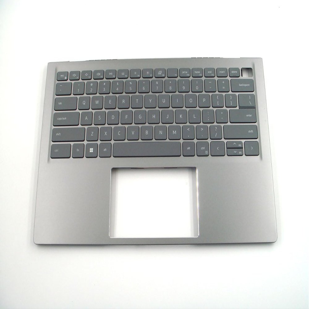 Bayjebu Replacement Parts for Dell Inspiron 5410 5415 14.0" Palmrest Keyboard Bezel US-English Backlit 0MGXYP