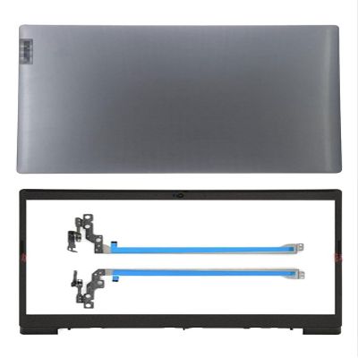 LCD Back Cover Rear Lid + Bezel + Hinges Compatible with Lenovo Ideapad L340-15 L340-15IWL L340-15API Laptop (A+B+H)