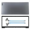 LCD Back Cover Rear Lid + Bezel + Hinges Compatible with Lenovo Ideapad L340-15 L340-15IWL L340-15API Laptop (A+B+H) view 1