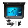 Fishing Camera, 5.0 Inch LCD Monitor Rechargeable Video Fish Finder with Sun Visor for Sea Fishing view 1