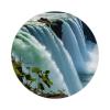 Zyadsinoudor Niagara Falls State Park Stickers 50 Pcs Hometown Laptop Stickers City Scenery Waterproof Round Decal Sticker Pack Perfect for Water Bottle Laptop Computer Phone 3inch view 1
