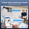 4K/8.0 Megapixel & 130 Ultra Wide-Angle 2-Way Audio PoE Outdoor Home Security Camera System Wired Outdoor Video Surveillance IP Cameras System view 2