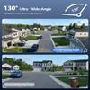 4K/8.0 Megapixel & 130 Ultra Wide-Angle 2-Way Audio PoE Outdoor Home Security Camera System Wired Outdoor Video Surveillance IP Cameras System view 3