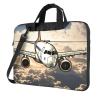 Airplane Flying Laptop Bag for Woman Men Computer Bag Portable Laptop Shoulder Bag Laptop Case Cover 15.6 inch view 1