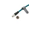 AConnect M12 8 Position X-Code Male to Female Aviation Sensor Connector Industrial Cable High Flexible Shielded Waterproof Cord for Device Network, Fieldbus Module 10M view 3