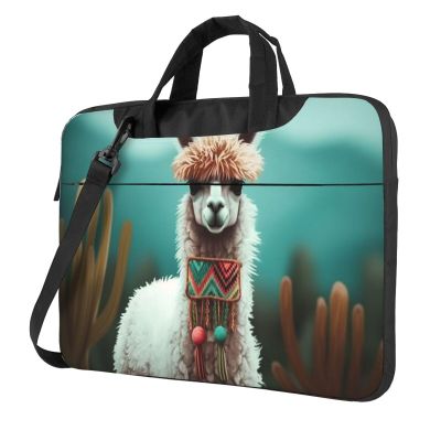 Alpaca Laptop Bag for Woman Men Computer Bag Portable Laptop Shoulder Bag Laptop Case Cover 13 inch