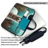 Alpaca Laptop Bag for Woman Men Computer Bag Portable Laptop Shoulder Bag Laptop Case Cover 13 inch view 4