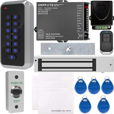 UHPPOTE Access Control Keypad 600Lbs Electromagnetic Door Lock Kit System