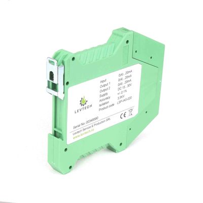 Levtech - Industrial Isolated Splitter for Analog Signals - 4-20mA / 0-10V / 0-5V (0-10V)