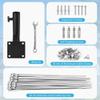 Starlink Short Wall Mount Kit - Roof & Pole Mount Adapter, Starlink Mounting Bracket, Compatible with Starlink V2 view 3
