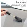Sylvil Car Short Antenna, 1.37" Aluminum Radio Antennas Replacement, Carbon Fiber Antenna Kit with Screws, AM/FM Roof Mount Car Radio Reception Antennas Mast for Most Cars SUVs (Black) view 3