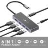 SETMSPACE NVME Enclosure 10Gbps, USB C Docking Station 6 in 1 view 3