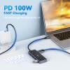 SETMSPACE NVME Enclosure 10Gbps, USB C Docking Station 6 in 1 view 4