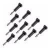 10pcs Long Thumbscrew with Cap Thumb Screw Set Stainless Steel Replacement for Accessories Monopod Handhold Stick Mount view 1