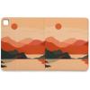 Abstract Painting Mountains SunshineCase for iPad Pro 11 Inch Case 2020(2nd Gen) with Pencil Holder, Smart iPad Case Support Touch ID and Auto Wake/Sleep view 2