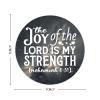 Zyadsinoudor 50 Pieces The Joy of The Lord Is My Strength Vinyl Decal Sticker Inspiration Heart Warming Vinyl Decal Waterproof Sticker Vinyl Stickers For Laptop Guitar Motorcycle Bike Skateboard 3inch view 3