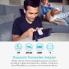 MEE audio Connect Air in-Flight Bluetooth Wireless Audio Transmitter Adapter(White) & MEE audio KidJamz KJ45BT Children's Safe Listening Bluetooth Wireless Headphones(Blue) Bundle view 3