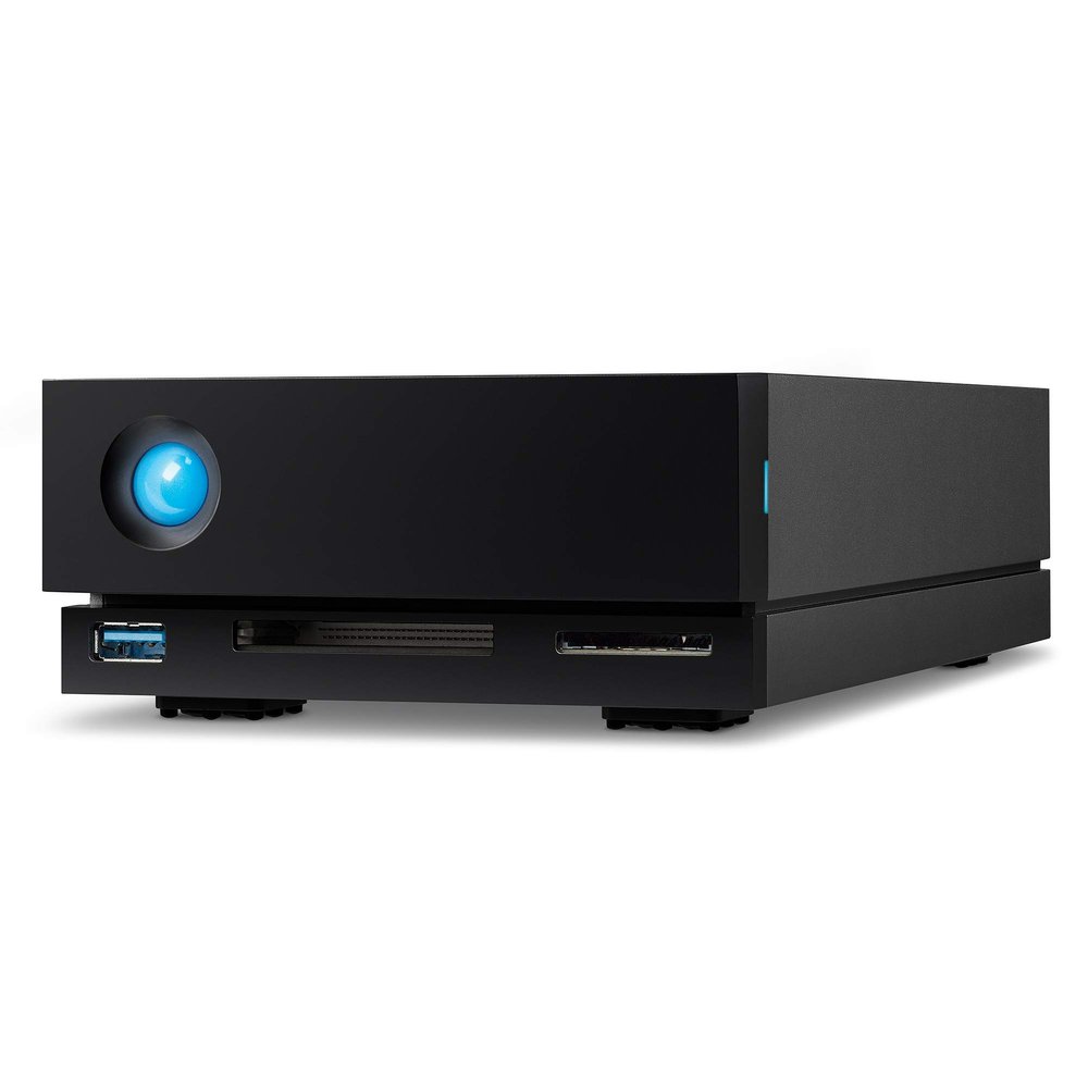 LaCie 1big Dock 24TB External Hard Drive HDD Docking Station Thunderbolt 3 USB 3.1 USB 3.0 7200 RPM Enterprise Class Drives, for Mac and PC Desktop, Data Recovery (STHS24000800)