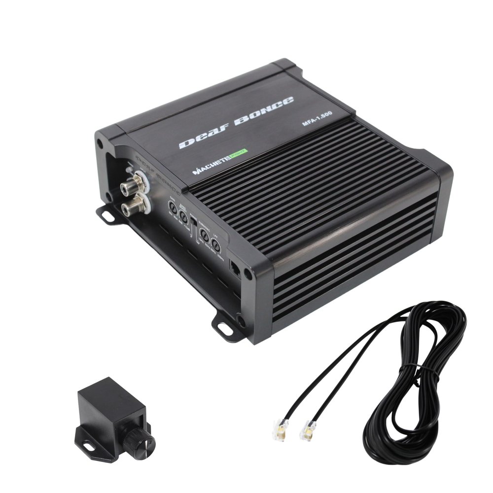 Deaf Bonce Machete 500 Watt RMS 1 Ohm Class D Monoblock Amplifier MFA-1.500