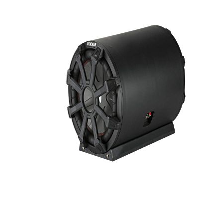 Kicker 46CWTB104 Weather-Proof Subwoofer 10" Bass Reflex Passive Subwoofer - 400 Watts RMS, 800 Watts Peak|, 4-ohm Impedance (Renewed)