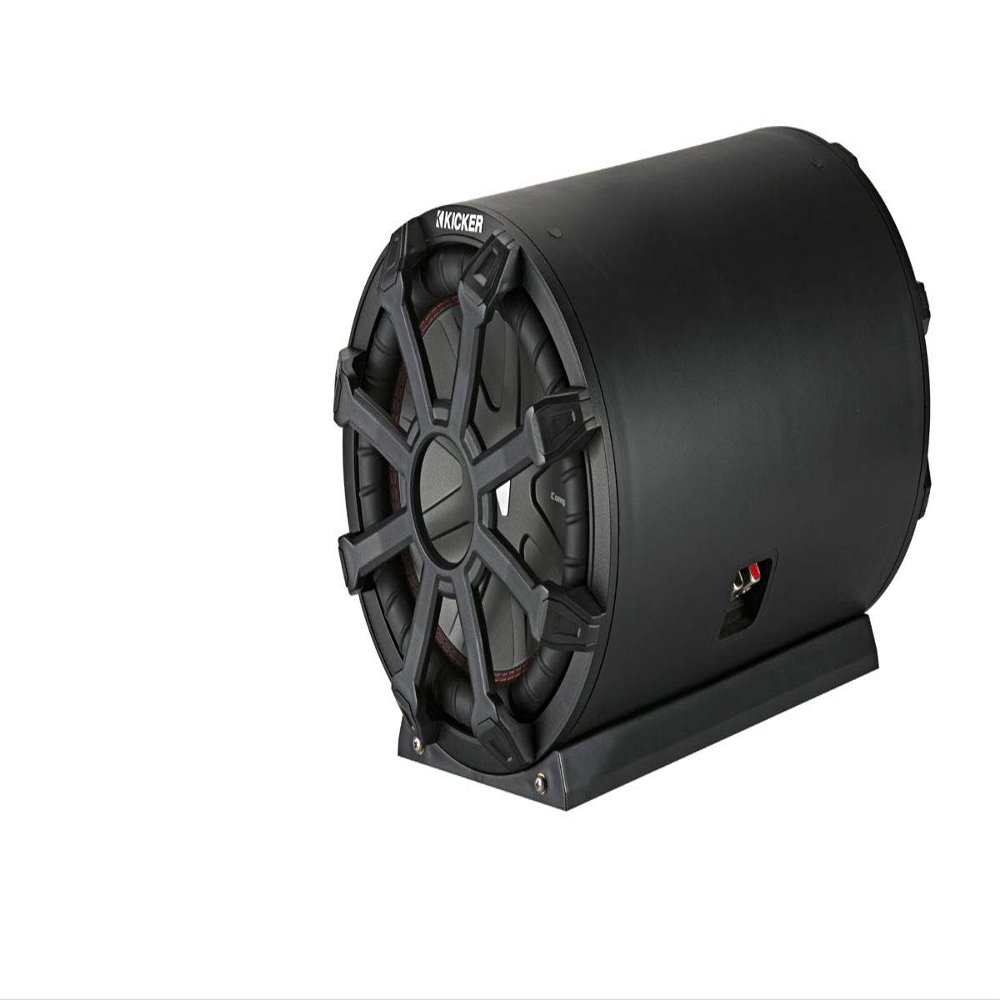 Kicker 46CWTB104 Weather-Proof Subwoofer 10" Bass Reflex Passive Subwoofer - 400 Watts RMS, 800 Watts Peak|, 4-ohm Impedance (Renewed)