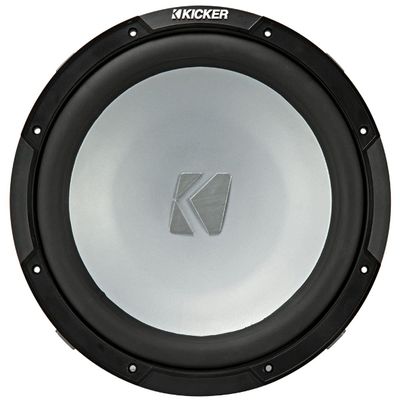 KICKER KMF12 12-inch (30cm) Weather-Proof Subwoofer for Freeair Applications, 2-Ohm (Renewed)